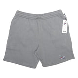 FILA Mens Grey Casual Shorts L W34 Cotton Blend Drawstring Logo