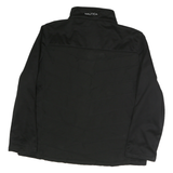 NAUTICA Womens Black 2XL Polyester Zip Jacket Plain Casual Lightweight