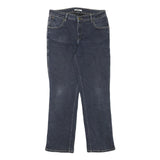 WRANGLER Womens Regular Fit Blue Denim Straight Leg Jeans W29 L26 Classic Cotton