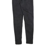 LEVI'S Womens Jeans Black Slim Skinny Denim Medium W29 L30 Zip Closure Classic