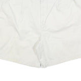 NAUTICA Mens White Casual Shorts L W36 Cotton Blend Comfortable Classic Fit