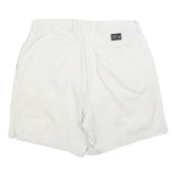 NAUTICA Mens White Casual Shorts L W36 Cotton Blend Comfortable Classic Fit