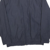 WESTMINSTER Mens Navy Blue Classic Jacket L Polyester Blend Zip Plain