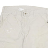 CARHARTT Mens Shorts Beige Casual 3XL W36 Workwear Cotton Blend