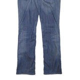 LEVI'S Womens Regular Straight Leg Denim Medium Blue W30 L30 Zip Cotton Blend