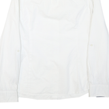 TOMMY HILFIGER Mens White S Cotton Blend Shirt Button Down Pocket