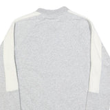 PUMA Womens Grey & Cream Cotton Blend Zip Jacket UK 12 Casual Sportswear