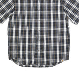CARHARTT Mens Black & White Check Shirt L Cotton Casual Workwear Button