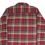 FIELD & STREAM Mens Red & Cream Plaid Shirt XL Cotton Blend Casual Outdoor