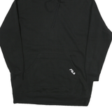FILA Mens Black Pullover Hoodie M Cotton Blend Casual Sweatshirt
