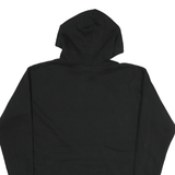FILA Mens Black Pullover Hoodie M Cotton Blend Casual Sweatshirt