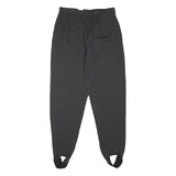 CHARLES VOGELE Womens Relaxed Black Trousers W27 L29 Zip Polyester Blend