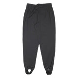 CHARLES VOGELE Womens Relaxed Black Trousers W27 L29 Zip Polyester Blend