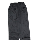 CHAMPION Mens Joggers Black S W25 L28 Polyester Blend Regular Tapered Fit Casual