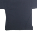 CHAMPION Mens Black Graphic T-Shirt L Short Sleeve Crew Neck Cotton Casual