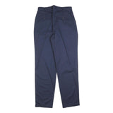 DOCKERS Womens Cotton Blend Navy Regular Straight Trousers W30 L34 Classic