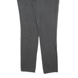 REVIEW Mens Cotton Blend Black Slim Straight Trousers W36 L32 Classic Casual Zip