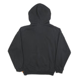 ADIDAS Womens Black Yellow & Orange Striped Hoodie UK 10 Casual Sweatshirt