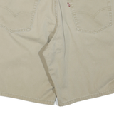 LEVI'S Mens Shorts Beige Casual M W33 Cotton Blend Classic Fit Pocketed