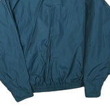 COLUMBIA Mens Blue & Burgundy Outdoor Jacket 2XL Polyester Blend Zip Windbreaker