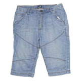 ARIZONA JEAN COMPANY Mens Cotton Blue Denim Casual Shorts XL W38 Relaxed Fit