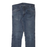 LEVI'S Mens Slim Blue Denim Slim Jeans W30 L30 Classic Cotton Blend Zip