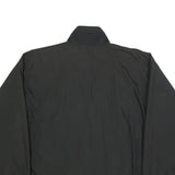 ADIDAS Mens Black Polyester Blend Track Jacket L Zip Athletic Leisure Sports