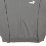 PUMA Mens Grey Crew Neck XS Sweatshirt Cotton Blend Casual Pullover