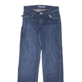 BENCH Womens Jeans Blue Regular Straight Denim Medium W28 L31 Zip Cotton Blend