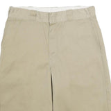 DICKIES Mens Shorts Beige Casual Regular M W32 Polyester Blend Comfortable
