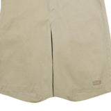 DICKIES Mens Shorts Beige Casual Regular M W32 Polyester Blend Comfortable