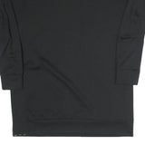 ADIDAS Womens Black Sweatshirt Crew Neck M Lightweight Pullover Casual