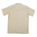 DICKIES Mens Beige Sustainable Solutions Cotton Blend Shirt M Workwear Utility
