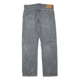 LEVI'S Mens Relaxed Blue Denim Light W36 L33 Casual Zip Jeans