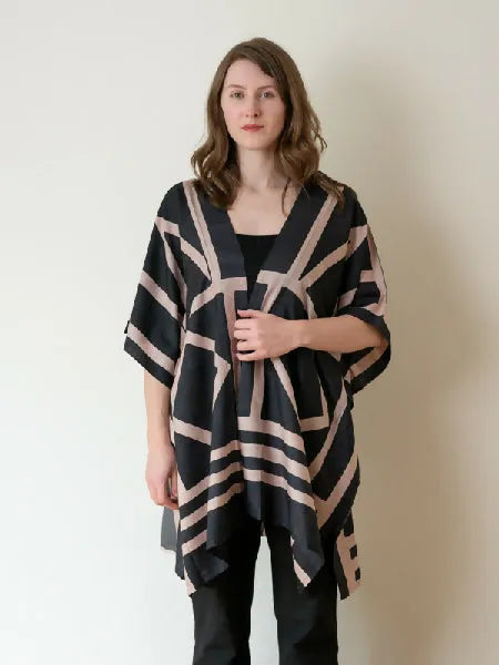 Organic Silk Kimono- Quad