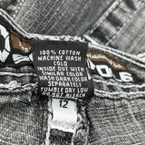 Southpole Wide Leg Jeans - 36W 29L Gray Cotton