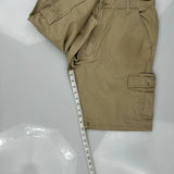 Wrangler Cargo Shorts - 34W 10L Khaki Cotton