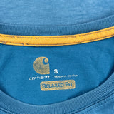 Force Carhartt T-Shirt - Small Blue Cotton