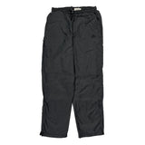 Adidas Track Pants - Medium Black Cotton Blend