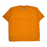 Coogi Graphic T-Shirt - 4XL Orange Cotton