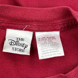 Goofy Graphic Disney Cartoon Long Sleeve T-Shirt - 2XL Red Cotton