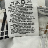 Lee Checked Cargo Shorts - 30W 11L Multicoloured Cotton