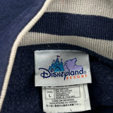 Disneyland Resort Disney Graphic 1/4 Zip - Large Blue Cotton