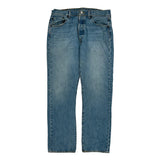 Levis 501 Jeans - 32W 30L Light Wash Cotton