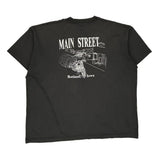 Fourth Of July Party Screen Stars Single Stitch T-Shirt - 3XL Black Cotton Blend