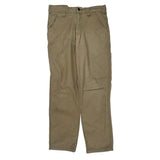 Carhartt Double Knee Carpenter Trousers - 34W 32L Beige Cotton