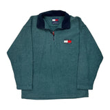 Tommy Hilfiger Fleece - Large Green Cotton