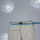 Polo By Ralph Lauren Chinos - 36W 28L Cream Cotton