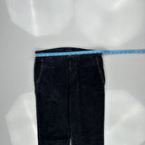 Tommy Hilfiger Cord Trousers - 30″ Waist Black Cotton