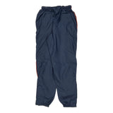 Nike Track Pants - Small Navy Polyester